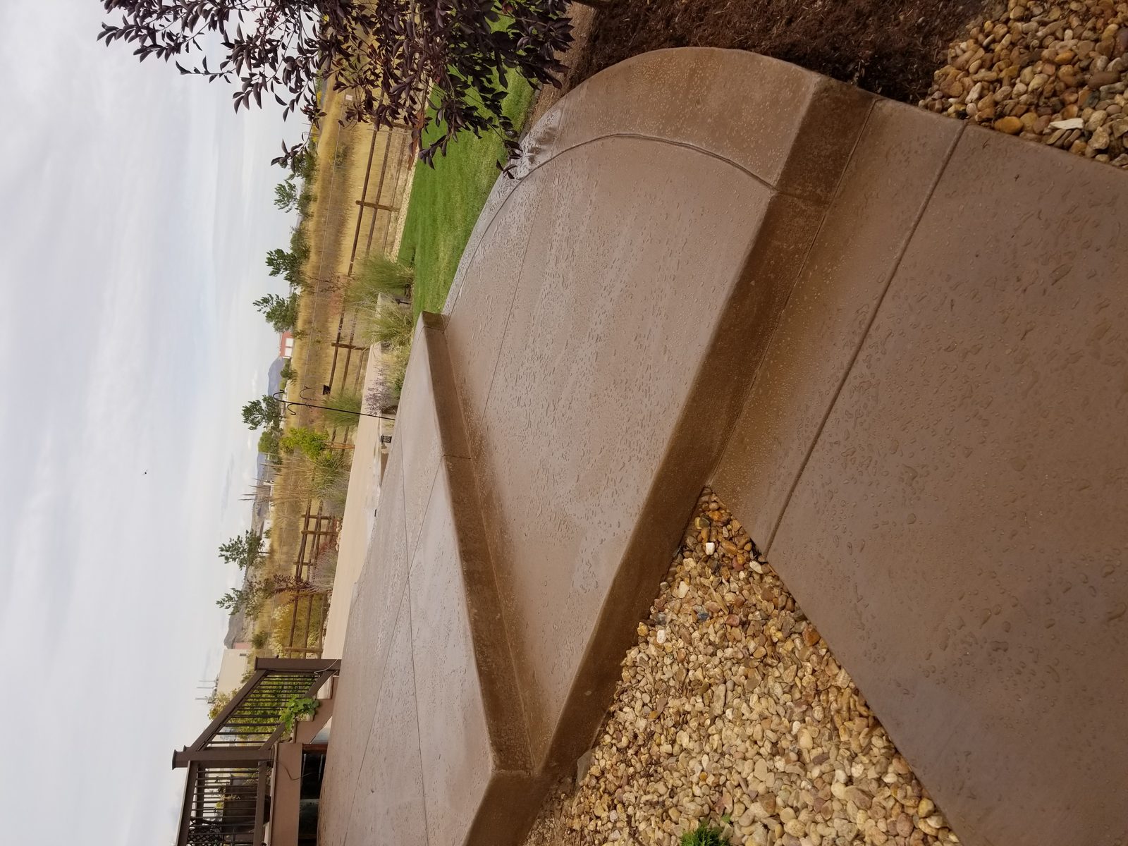 New Concrete Driveway in Berthoud