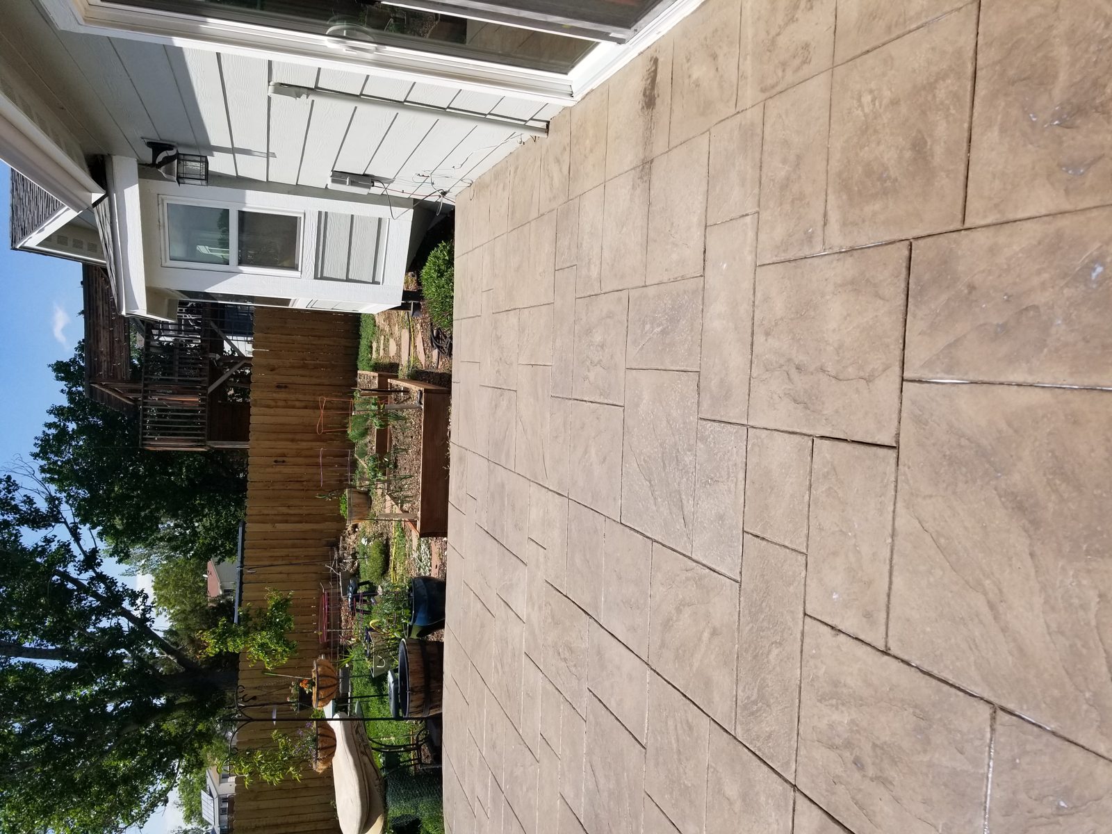 Exposed Aggregate Walkway photo